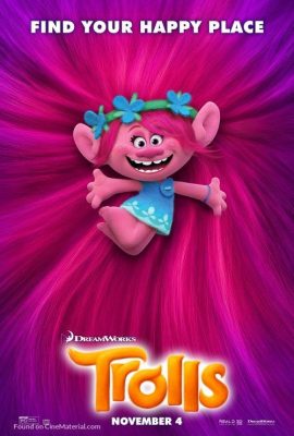 Poster phim Quỷ Lùn Tinh Nghịch – Trolls (2016)