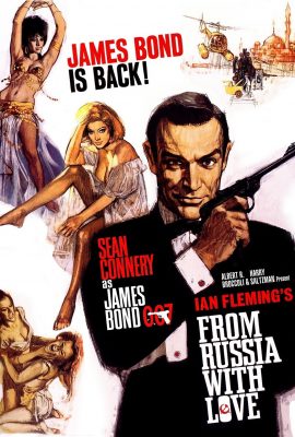 Poster phim Tình Yêu Đến Từ Nước Nga – From Russia with Love (1963)