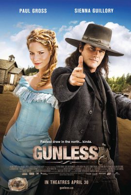 Poster phim Cao Bồi Mất Súng – Gunless (2010)