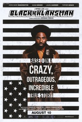 Poster phim Đảng 3K – BlacKkKlansman (2018)