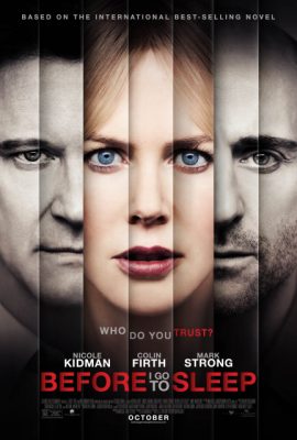 Poster phim Tội ác ngủ say – Before I Go to Sleep (2014)