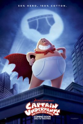 Poster phim Đội trưởng quần lót: Phim điện ảnh hoành tráng đầu tiên – Captain Underpants: The First Epic Movie (2017)