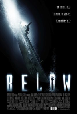 Poster phim Biển Sâu Kinh Hoàng – Below (2002)