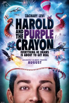 Poster phim Harold và cây bút phép thuật – Harold and the Purple Crayon (2024)