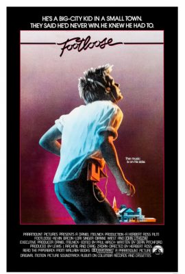 Poster phim Vũ điệu vui nhộn – Footloose (1984)