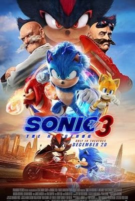 Poster phim Nhím Sonic 3 – Sonic the Hedgehog 3 (2024)