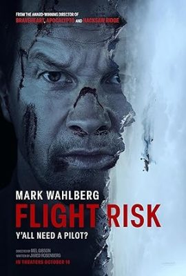 Poster phim Hiểm Họa Trên Không – Flight Risk (2025)