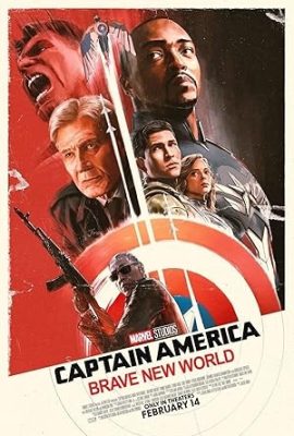 Poster phim Captain America: Trật tự thế giới mới – Captain America: Brave New World (2025)